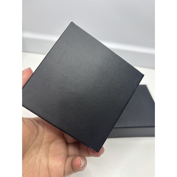 CHROME HEARTS AUTHENTIC BLACK JEWELRY DISPLAY BOX 3.5 X 3.5 X 2'' VELVET INSIDE - Picture 4 of 8